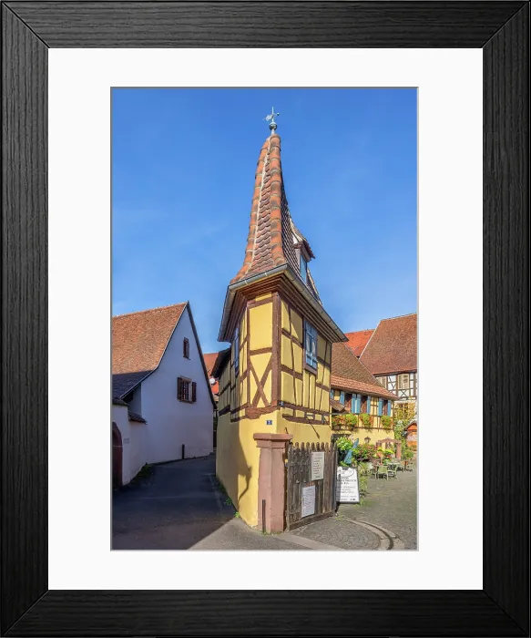 Framed Print : Winery in the old town of Eguisheim, Alsace, Alsace Wine Road, Haut-Rhin, Grand Est, France Framed Print : Winery in the old town of Eguisheim, Alsace, Alsace Wine Road, Haut-Rhin, Grand Est, France