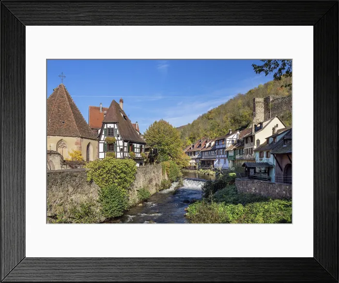 Framed Print : Kaysersberg, Haut-Rhin, Alsace, Grand Est, France Framed Print : Kaysersberg, Haut-Rhin, Alsace, Grand Est, France