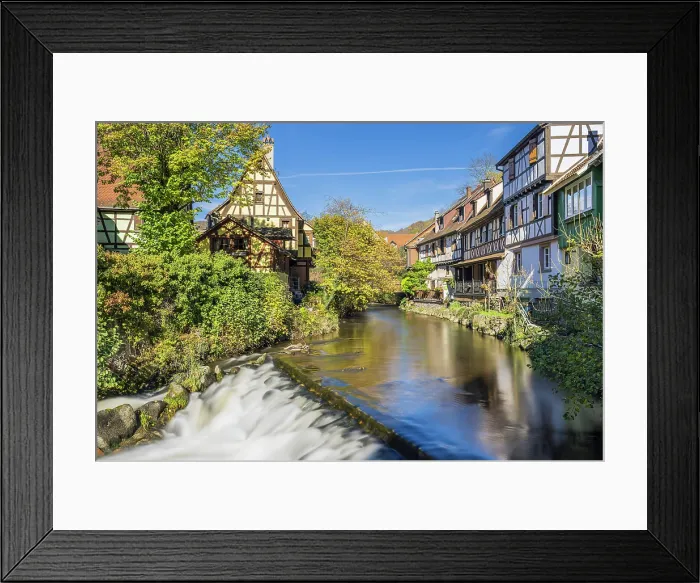 Framed Print : Kaysersberg, Haut-Rhin, Alsace, Grand Est, France Framed Print : Kaysersberg, Haut-Rhin, Alsace, Grand Est, France