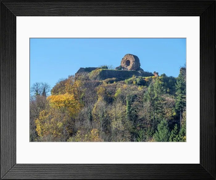 Framed Print : Ruins of the Chateau d'Engelbourg, l'Œil de la Sorciere at Thann, Alsace, Alsace Wine Road, Haut-Rhin, Grand Est, France Framed Print : Ruins of the Chateau d'Engelbourg, l'Œil de la Sorciere at Thann, Alsace, Alsace Wine Road, Haut-Rhin, Grand Est, France