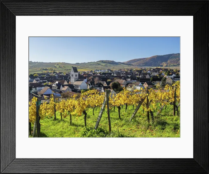 Framed Print : Mittelwihr, Haut-Rhin, Alsace, Grand Est, France Framed Print : Mittelwihr, Haut-Rhin, Alsace, Grand Est, France