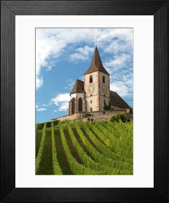 Framed Print : France, Grand Est, Alsace-Champagne-Ardenne-Lorraine Haut-Rhin, Alsatian Wine Route, Route des Vins d'Alsace, Most beautiful villages of France, Hunawihr Framed Print : France, Grand Est, Alsace-Champagne-Ardenne-Lorraine Haut-Rhin, Alsatian Wine Route, Route des Vins d'Alsace, Most beautiful villages of France, Hunawihr