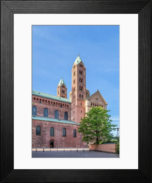 Framed Print : Speyer Cathedral, Speyer, Way of St. James, Rhineland-Palatinate, Germany