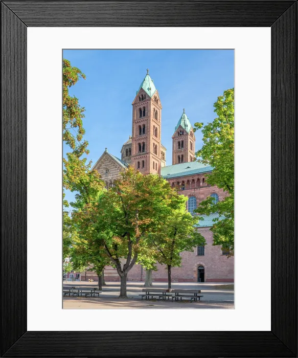 Framed Print : Speyer Cathedral, Speyer, Way of St. James, Rhineland-Palatinate, Germany Framed Print : Speyer Cathedral, Speyer, Way of St. James, Rhineland-Palatinate, Germany