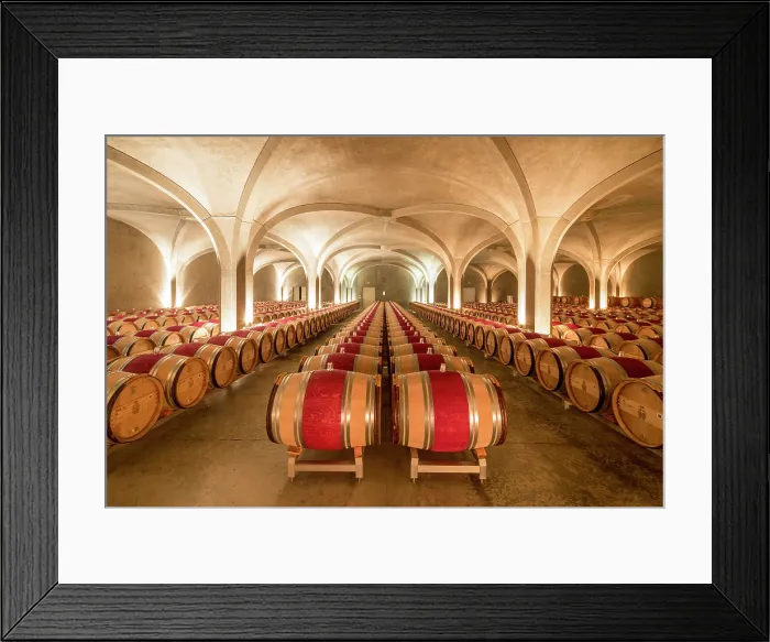 Framed Print : France Nouvelle-Aquitaine, (Aquitaine-Limousin-Poitou-Charentes) Gironde, Médoc Cellar of Château Gruaud Larose Framed Print : France Nouvelle-Aquitaine, (Aquitaine-Limousin-Poitou-Charentes) Gironde, Médoc Cellar of Château Gruaud Larose