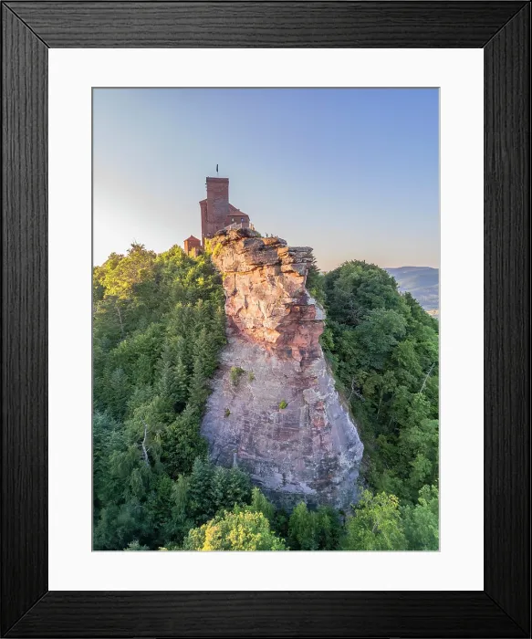 Framed Print : Trifels castle in evening light, Annweiler am Trifels, German Wine Route, Palatinate Forest, Wasgau, Southern Wine Route, Rhineland-Palatinate, Germany Framed Print : Trifels castle in evening light, Annweiler am Trifels, German Wine Route, Palatinate Forest, Wasgau, Southern Wine Route, Rhineland-Palatinate, Germany