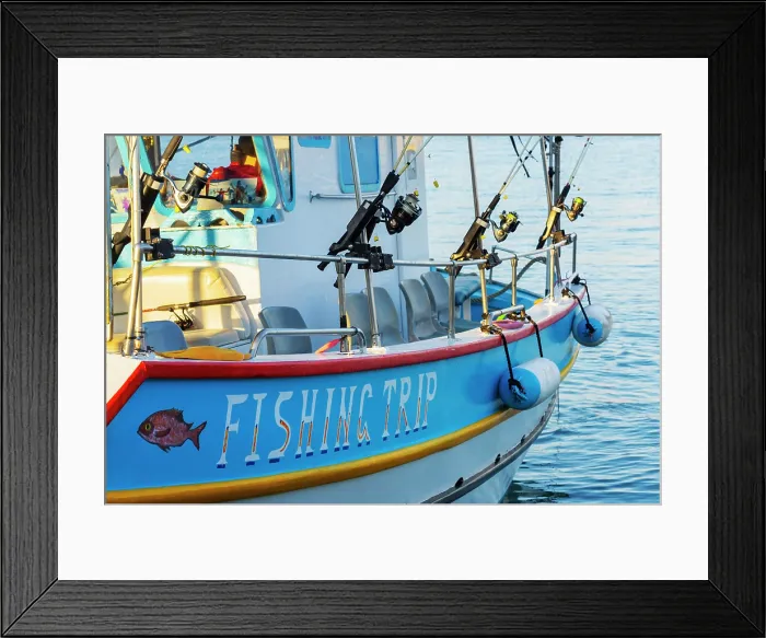 Framed Print : Greece, Dodecanese, Kos Island, Kos Town, Harbour, close up of fishing boat Framed Print : Greece, Dodecanese, Kos Island, Kos Town, Harbour, close up of fishing boat