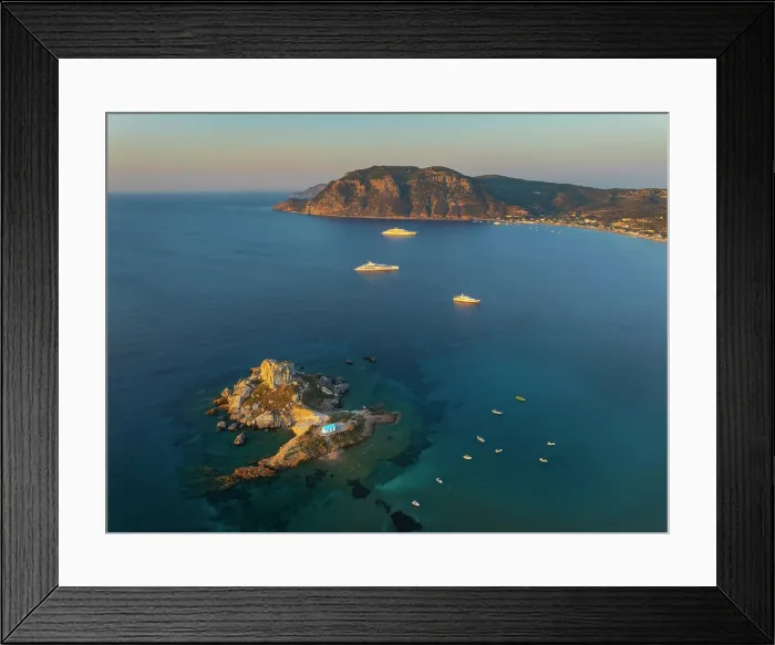 Framed Print : Greece, Dodecanese, Kos Island, Kamari Bay and Kastri Island Framed Print : Greece, Dodecanese, Kos Island, Kamari Bay and Kastri Island