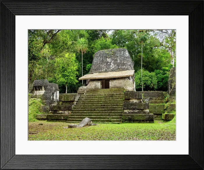 Framed Print : Plaza of the Seven Temples, Tikal, Peten Department, Guatemala Framed Print : Plaza of the Seven Temples, Tikal, Peten Department, Guatemala