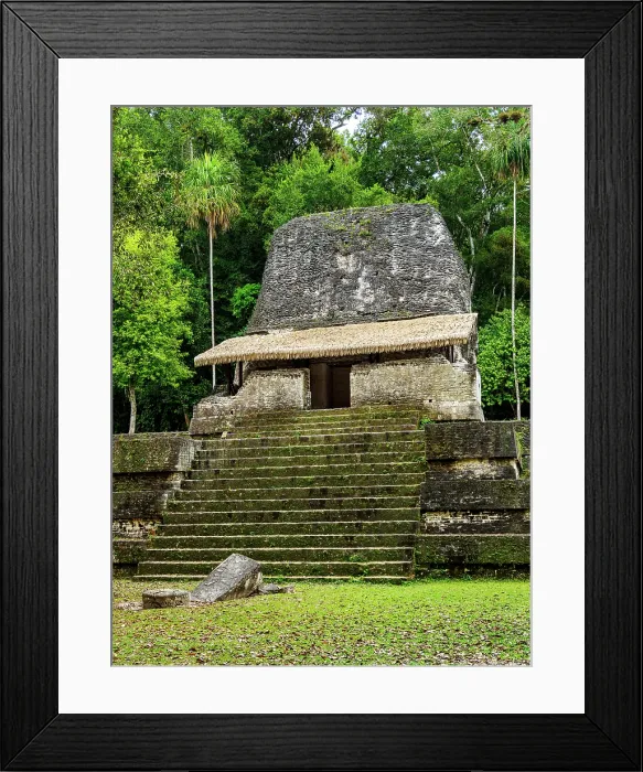 Framed Print : Plaza of the Seven Temples, Tikal, Peten Department, Guatemala Framed Print : Plaza of the Seven Temples, Tikal, Peten Department, Guatemala