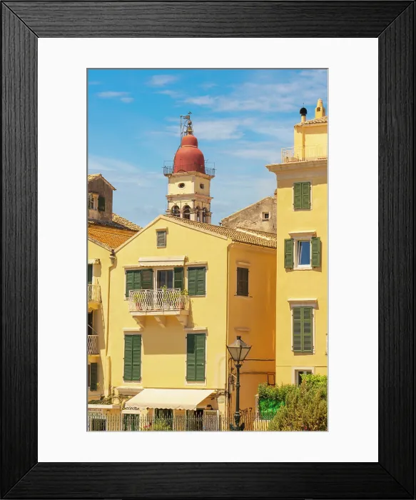 Framed Print : Greece, Ionian Islands, Corfu, Corfu town, Saint Spyridon Church Framed Print : Greece, Ionian Islands, Corfu, Corfu town, Saint Spyridon Church