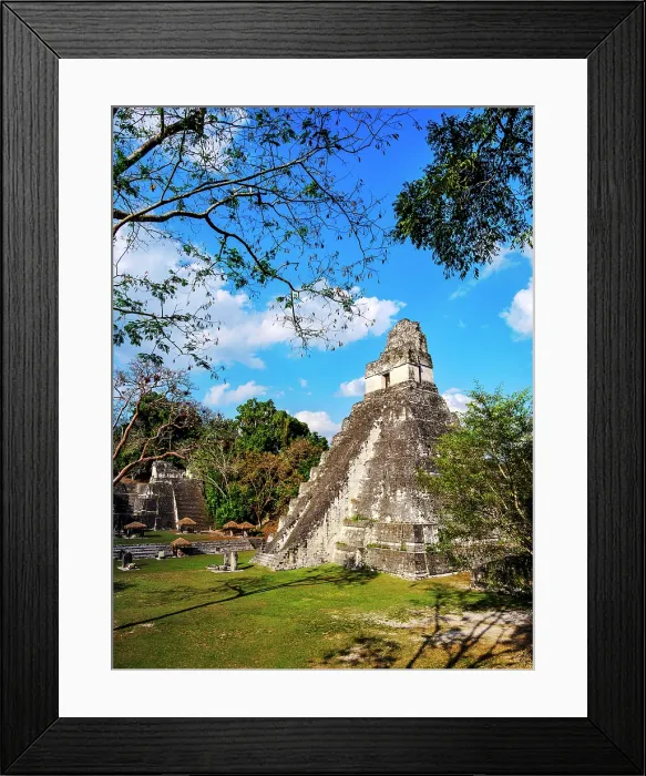 Framed Print : Temple I or Temple of the Great Jaguar, Great Plaza, Tikal, Peten Department, Guatemala Framed Print : Temple I or Temple of the Great Jaguar, Great Plaza, Tikal, Peten Department, Guatemala
