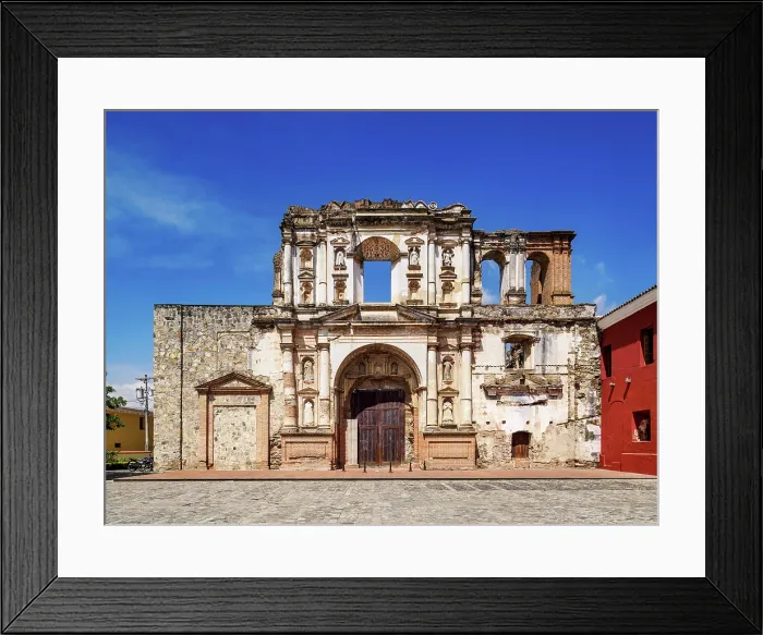 Framed Print : Convent and Church of the Compania de Jesus, Antigua Guatemala, Sacatepequez Department, Guatemala Framed Print : Convent and Church of the Compania de Jesus, Antigua Guatemala, Sacatepequez Department, Guatemala