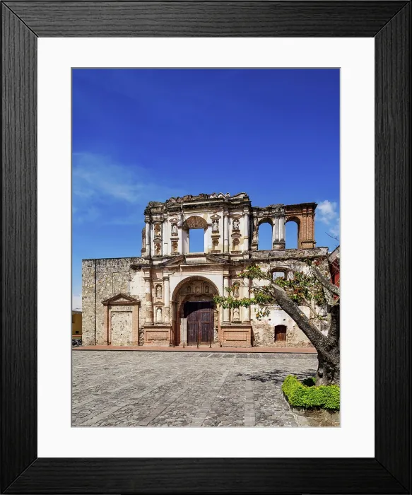 Framed Print : Convent and Church of the Compania de Jesus, Antigua Guatemala, Sacatepequez Department, Guatemala Framed Print : Convent and Church of the Compania de Jesus, Antigua Guatemala, Sacatepequez Department, Guatemala
