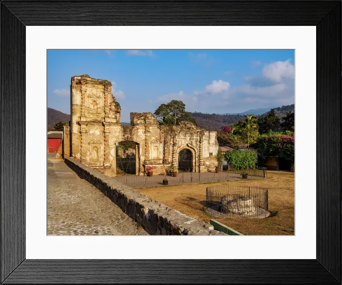 Framed Print : Candelaria Church Ruins, Antigua Guatemala, Sacatepequez Department, Guatemala Framed Print : Candelaria Church Ruins, Antigua Guatemala, Sacatepequez Department, Guatemala
