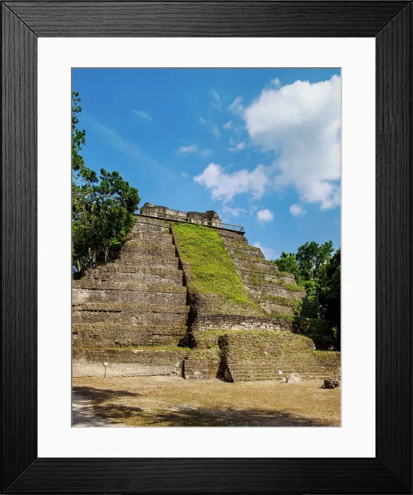 Framed Print : Temple 216, East Acropolis, Yaxha Archaeological Site, Peten Department, Guatemala Framed Print : Temple 216, East Acropolis, Yaxha Archaeological Site, Peten Department, Guatemala