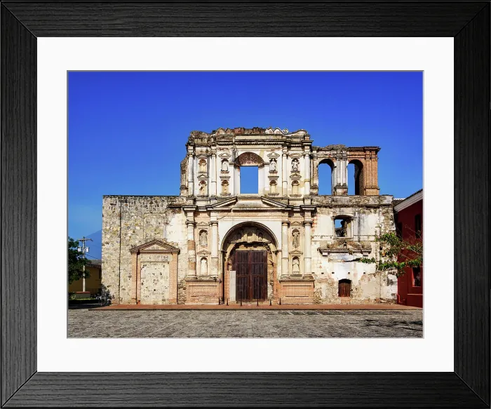 Framed Print : Convent and Church of the Compania de Jesus, Antigua Guatemala, Sacatepequez Department, Guatemala Framed Print : Convent and Church of the Compania de Jesus, Antigua Guatemala, Sacatepequez Department, Guatemala