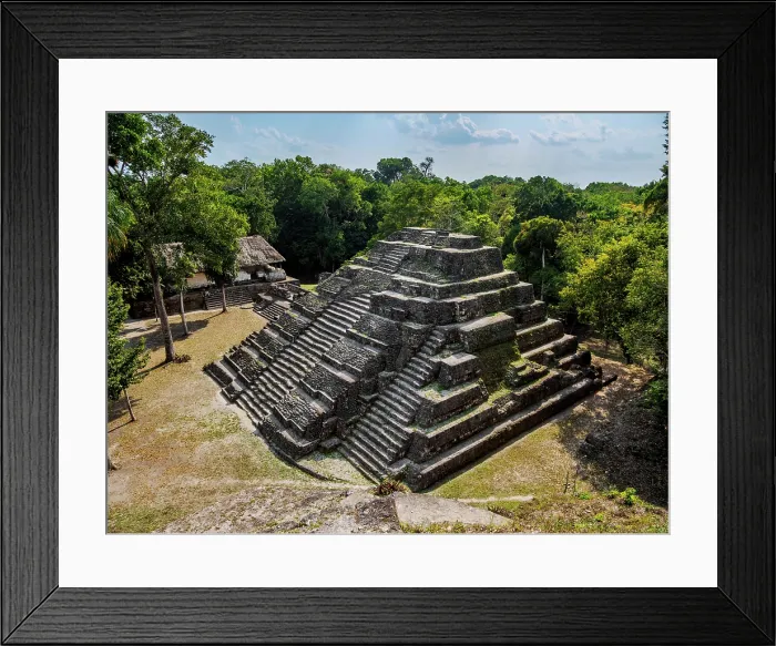 Framed Print : North Acropolis, Yaxha Archaeological Site, Peten Department, Guatemala Framed Print : North Acropolis, Yaxha Archaeological Site, Peten Department, Guatemala