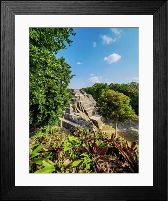 Framed Print : North Acropolis, Yaxha Archaeological Site, Peten Department, Guatemala Framed Print : North Acropolis, Yaxha Archaeological Site, Peten Department, Guatemala