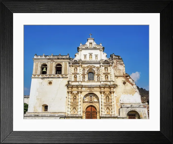 Framed Print : San Francisco the Great Sanctuary, Antigua Guatemala, Sacatepequez Department, Guatemala