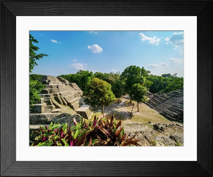 Framed Print : North Acropolis, Yaxha Archaeological Site, Peten Department, Guatemala Framed Print : North Acropolis, Yaxha Archaeological Site, Peten Department, Guatemala