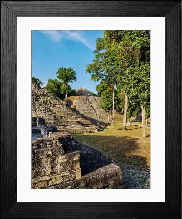 Framed Print : North Acropolis, Yaxha Archaeological Site, Peten Department, Guatemala Framed Print : North Acropolis, Yaxha Archaeological Site, Peten Department, Guatemala