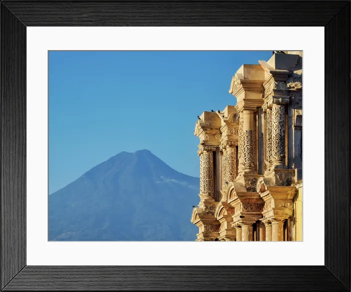 Framed Print : El Carmen Church and Agua Volcano, Antigua Guatemala, Sacatepequez Department, Guatemala Framed Print : El Carmen Church and Agua Volcano, Antigua Guatemala, Sacatepequez Department, Guatemala