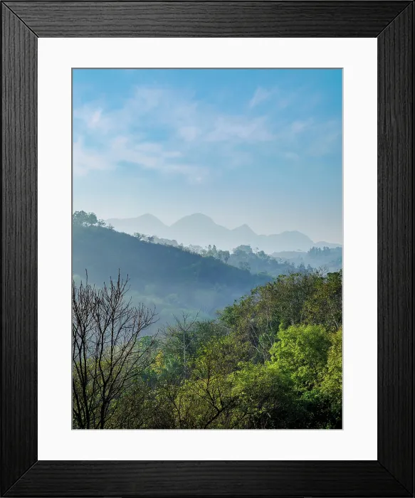 Framed Print : Landscape of the mountains around Semuc Champey, Lanquin, Alta Verapaz Department, Guatemala Framed Print : Landscape of the mountains around Semuc Champey, Lanquin, Alta Verapaz Department, Guatemala