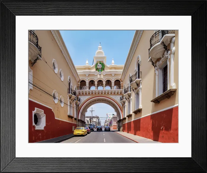 Framed Print : Arco de Correos, Post Office Arch, Guatemala City, Guatemala Department, Guatemala Framed Print : Arco de Correos, Post Office Arch, Guatemala City, Guatemala Department, Guatemala