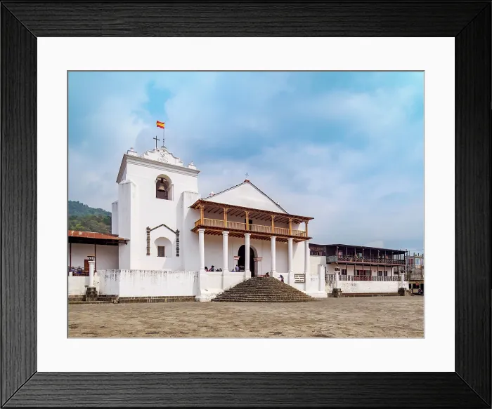 Framed Print : Saint James the Apostle Church, Santiago Atitlan, Solola Department, Guatemala Framed Print : Saint James the Apostle Church, Santiago Atitlan, Solola Department, Guatemala