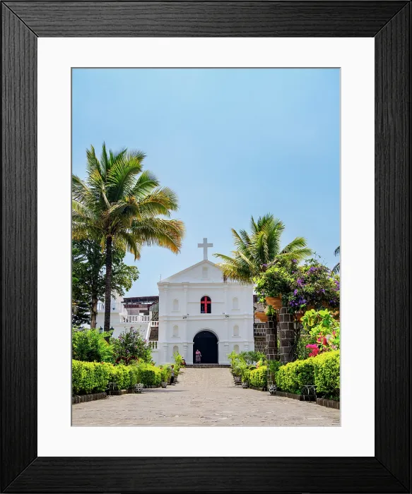 Framed Print : San Pedro Church at the Central Park, San Pedro La Laguna, Solola Department, Guatemala Framed Print : San Pedro Church at the Central Park, San Pedro La Laguna, Solola Department, Guatemala
