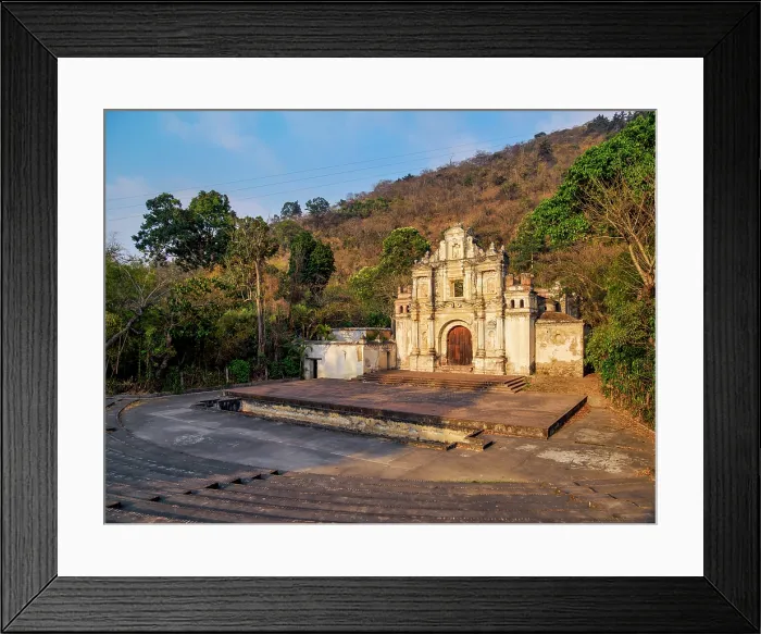 Framed Print : Ermita de la Santa Cruz, Antigua Guatemala, Sacatepequez Department, Guatemala Framed Print : Ermita de la Santa Cruz, Antigua Guatemala, Sacatepequez Department, Guatemala