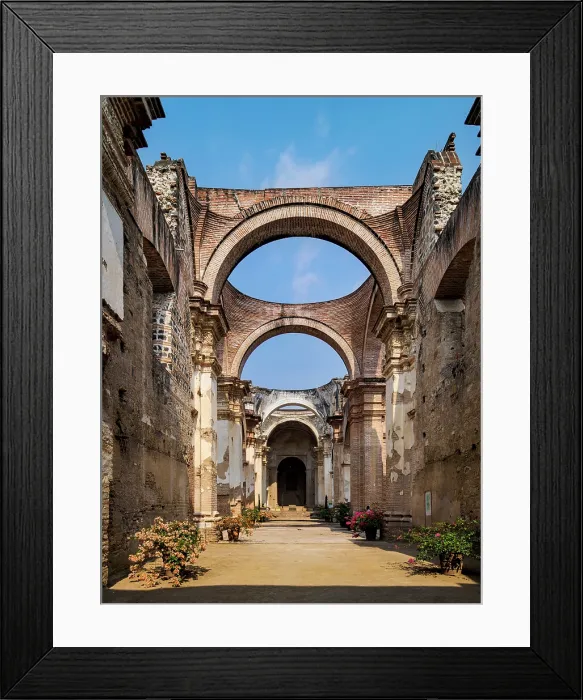 Framed Print : Old Primate Cathedral Ruins, Antigua Guatemala, Sacatepequez Department, Guatemala Framed Print : Old Primate Cathedral Ruins, Antigua Guatemala, Sacatepequez Department, Guatemala