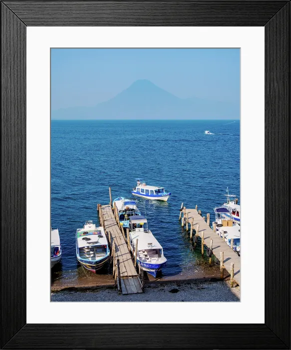 Framed Print : Lake Atitlan, Panajachel, Solola Department, Guatemala Framed Print : Lake Atitlan, Panajachel, Solola Department, Guatemala