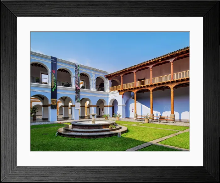 Framed Print : Cloister at the Convent of the Compania de Jesus, Antigua Guatemala, Sacatepequez Department, Guatemala Framed Print : Cloister at the Convent of the Compania de Jesus, Antigua Guatemala, Sacatepequez Department, Guatemala