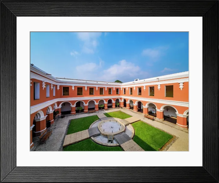 Framed Print : Cloister at the Convent of the Compania de Jesus, Antigua Guatemala, Sacatepequez Department, Guatemala Framed Print : Cloister at the Convent of the Compania de Jesus, Antigua Guatemala, Sacatepequez Department, Guatemala