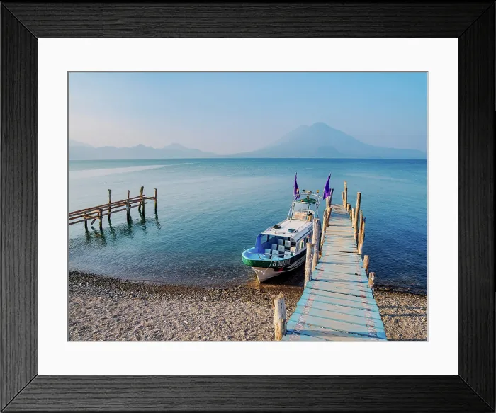 Framed Print : Lake Atitlan, Panajachel, Solola Department, Guatemala Framed Print : Lake Atitlan, Panajachel, Solola Department, Guatemala