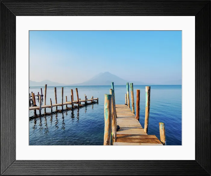 Framed Print : Lake Atitlan, Panajachel, Solola Department, Guatemala Framed Print : Lake Atitlan, Panajachel, Solola Department, Guatemala