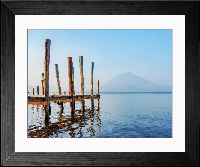 Framed Print : Lake Atitlan, Panajachel, Solola Department, Guatemala Framed Print : Lake Atitlan, Panajachel, Solola Department, Guatemala