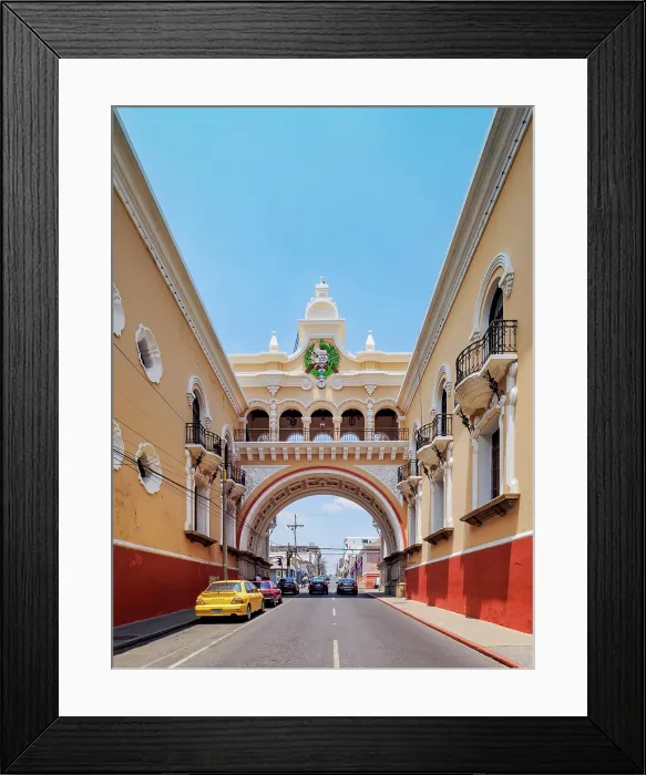 Framed Print : Arco de Correos, Post Office Arch, Guatemala City, Guatemala Department, Guatemala Framed Print : Arco de Correos, Post Office Arch, Guatemala City, Guatemala Department, Guatemala