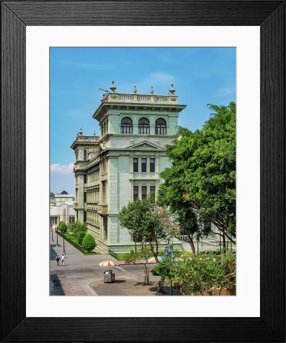 Framed Print : National Palace of Culture, Constitution Square, Guatemala City, Guatemala Department, Guatemala