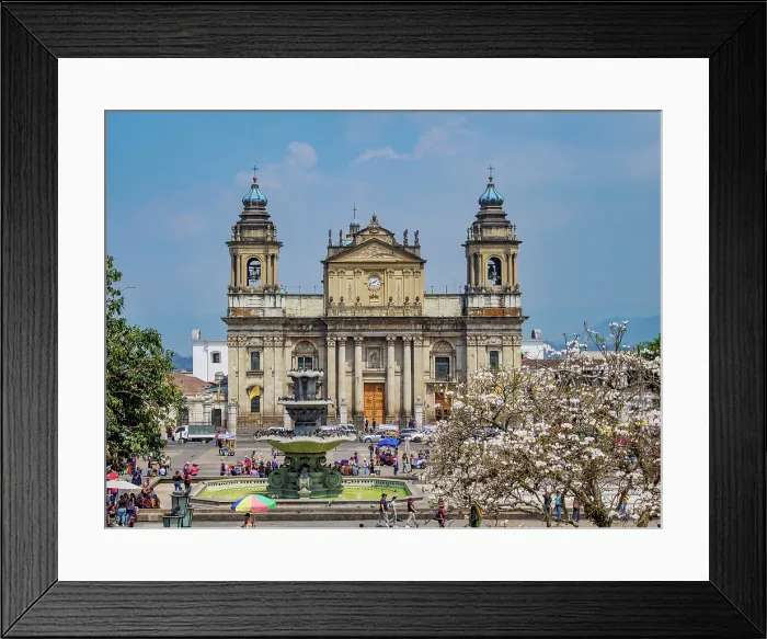 Framed Print : Metropolitan Cathedral of Santiago, Constitution Square, elevated view, Guatemala City, Guatemala Department, Guatemala Framed Print : Metropolitan Cathedral of Santiago, Constitution Square, elevated view, Guatemala City, Guatemala Department, Guatemala