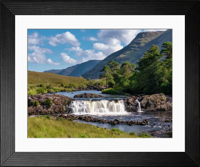 Framed Print : Aasleagh Waterfall, Aasleagh, County Mayo, Ireland Framed Print : Aasleagh Waterfall, Aasleagh, County Mayo, Ireland