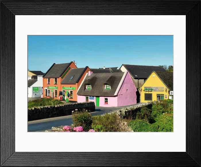 Framed Print : Village of Doolin, County Clare, Ireland Framed Print : Village of Doolin, County Clare, Ireland