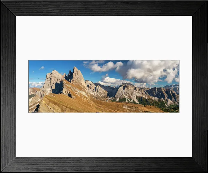 Framed Print : Mt. Seceda, South Tyrol, Trentino-Alto Adige, Dolomites, Italy Framed Print : Mt. Seceda, South Tyrol, Trentino-Alto Adige, Dolomites, Italy