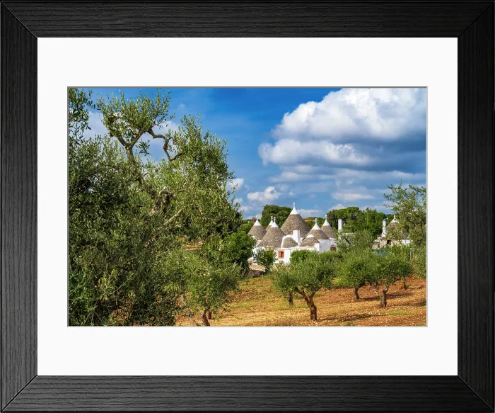 Framed Print : Europe, Italy, Apulia. A trulli in an olive grove in the Itria Valley near to Locorotondo Framed Print : Europe, Italy, Apulia. A trulli in an olive grove in the Itria Valley near to Locorotondo