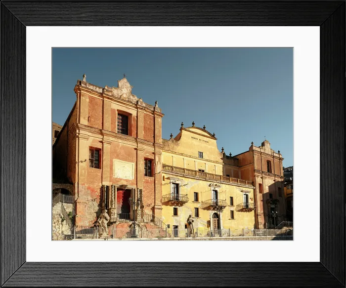 Framed Print : Caccamo architecture, Sicily, Italy Framed Print : Caccamo architecture, Sicily, Italy