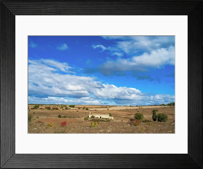 Framed Print : Europe, Italy, Apulia. A typical landscape of the Alta Murgia Nationalpark near to Altamura Framed Print : Europe, Italy, Apulia. A typical landscape of the Alta Murgia Nationalpark near to Altamura