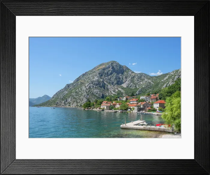 Framed Print : Orahovac, Bay of Kotor, Montenegro Framed Print : Orahovac, Bay of Kotor, Montenegro