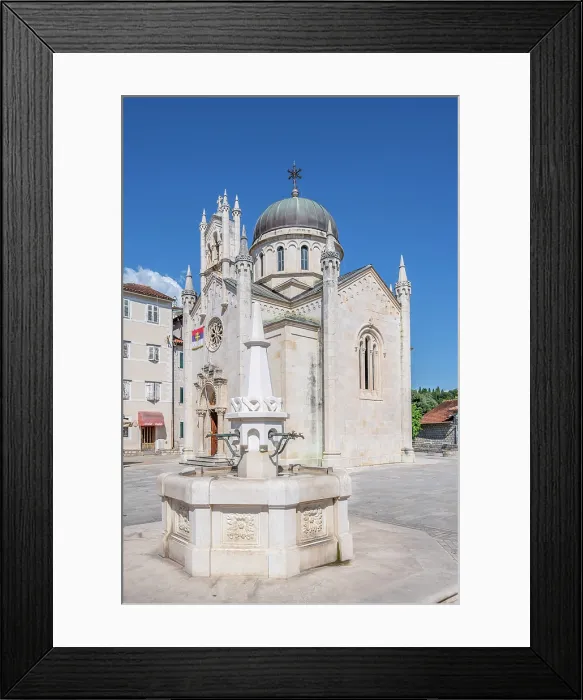Framed Print : Archangel St. Michael's church at Herceg Novi, Bay of Kotor, Montenegro Framed Print : Archangel St. Michael's church at Herceg Novi, Bay of Kotor, Montenegro